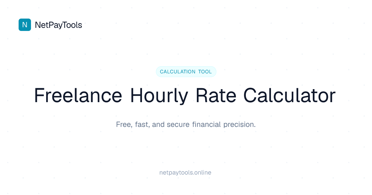 Freelance Hourly Rate Calculator – What Should I Charge? (2026 ...